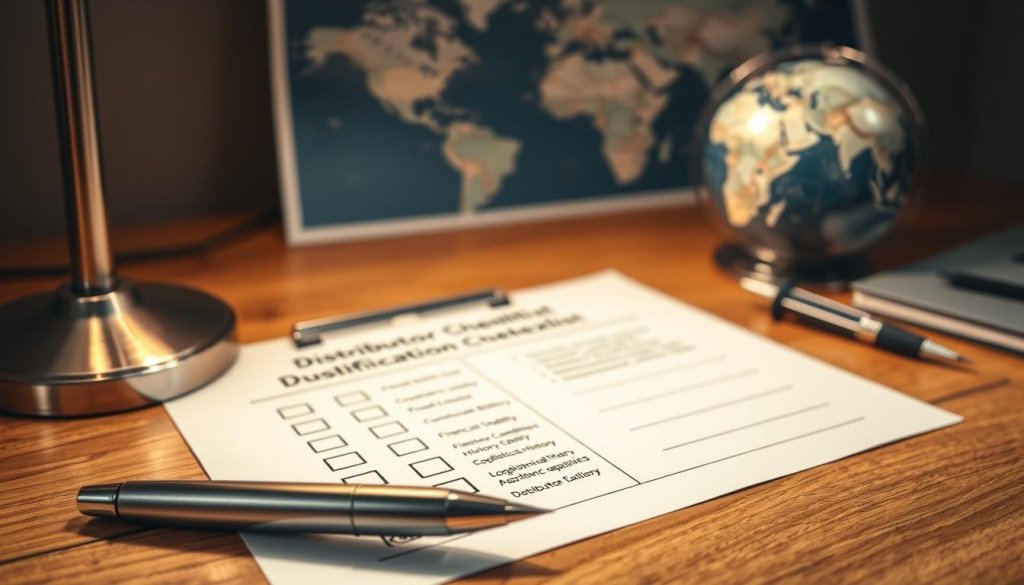 distributor qualification checklist